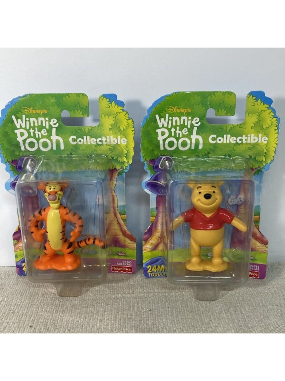 Disney Winnie The Pooh & Tigger Collectible Figures Sealed Fisher-Price Toddler